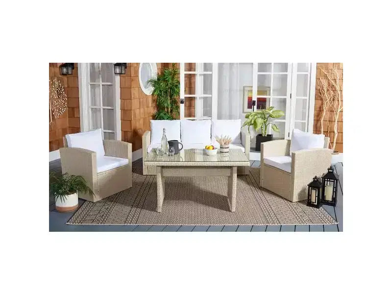 Ensemble de salle à manger Nyra - Intérieur/Extérieur - PAT7700 - Safavieh