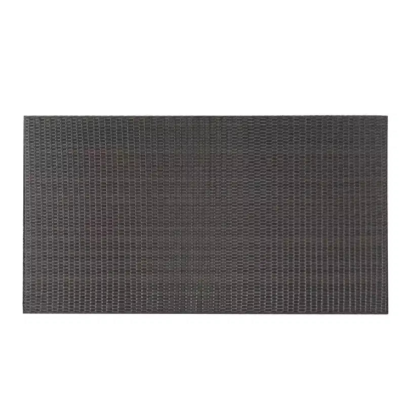 Set da pranzo da 7 pezzi da esterno GDFStudio Toledano in vimini e ferro con cuscino resistente all'acqua