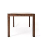 GDFStudio Paoha Set da pranzo da 7 pezzi in legno di acacia per esterni con design a doghe
