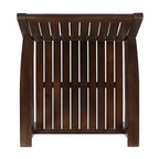 GDFStudio Paoha Set da pranzo da 7 pezzi in legno di acacia per esterni con design a doghe