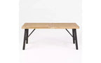 Christopher Knight Home Flora Ensemble de salle à manger d'extérieur 6 pièces en bois d'acacia et osier