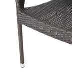 Ensemble de salle à manger d'extérieur 6 pièces Fletcher en bois d'acacia et osier par Christopher Knight Home