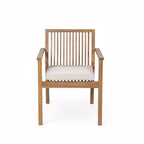 Ensemble de salle à manger d'extérieur en bois d'acacia Christopher Knight Home Caitlyn Rustic 7 pièces avec coussins