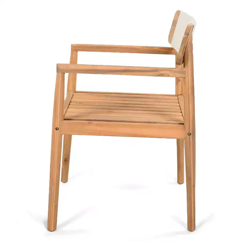 Christopher Knight Home Set da pranzo rustico da 5 pezzi in legno di acacia per patio