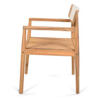 Christopher Knight Home Set da pranzo rustico da 5 pezzi in legno di acacia per patio