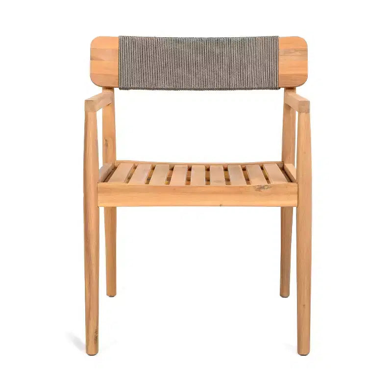 Christopher Knight Home Set da pranzo rustico da 5 pezzi in legno di acacia per patio