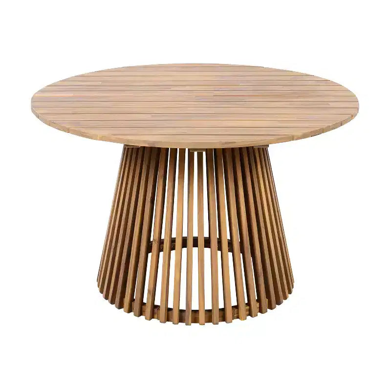 Christopher Knight Home Set da pranzo rustico da 5 pezzi in legno di acacia per patio