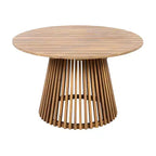 Christopher Knight Home Sivir Set da pranzo da esterno moderno costiero in legno di acacia, 5 pezzi con cuscini