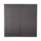 Set da pranzo quadrato Christopher Knight Home Aristo da esterno in vimini, 9 pezzi