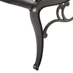 Christopher Knight Home Windley Set da Pranzo Espandibile da Esterno a 5 Pezzi in Alluminio