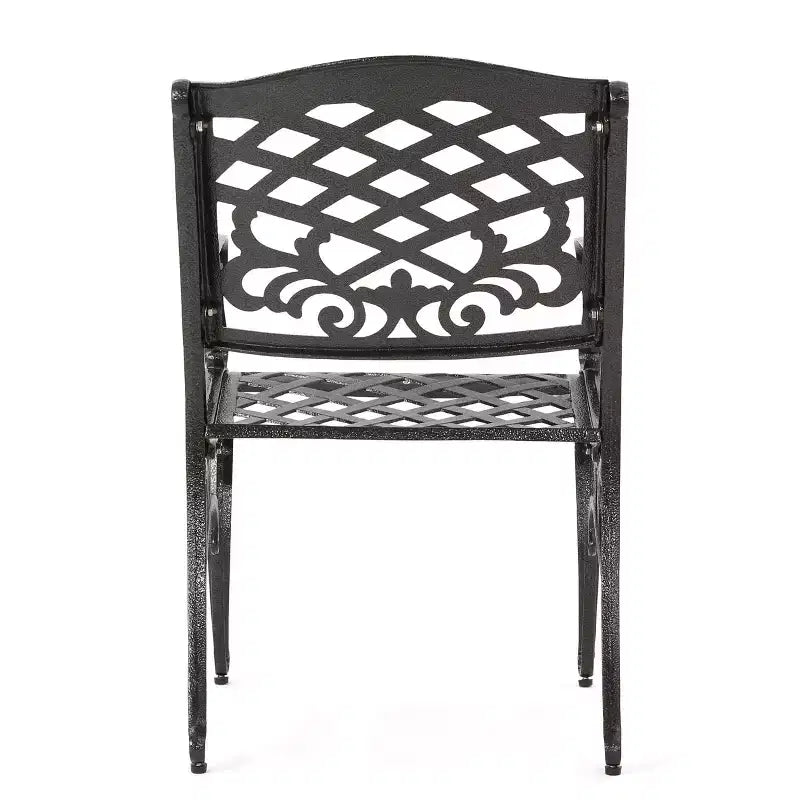 Christopher Knight Home Windley Set da Pranzo Espandibile da Esterno a 5 Pezzi in Alluminio