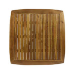 Set da pranzo da 5 pezzi Tunica per esterni di GDFStudio in legno di acacia e vimini