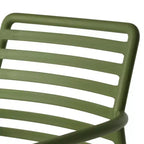 WestinTrends Playa Ensemble de table à manger de 5 pièces en métal pour l'intérieur et l'extérieur avec chaises de patio en plastique empilables