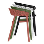 Ensemble de table à manger de patio WestinTrends Playa 3 pièces en métal, pour l'intérieur et l'extérieur, avec chaises de patio empilables
