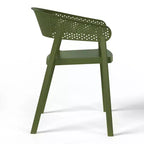 Ensemble de table à manger de patio WestinTrends Playa 3 pièces en métal, pour l'intérieur et l'extérieur, avec chaises de patio empilables