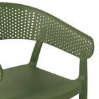 Ensemble de table à manger de patio WestinTrends Playa 3 pièces en métal, pour l'intérieur et l'extérieur, avec chaises de patio empilables