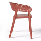 Ensemble de table à manger de patio WestinTrends Playa 3 pièces en métal, pour l'intérieur et l'extérieur, avec chaises de patio empilables