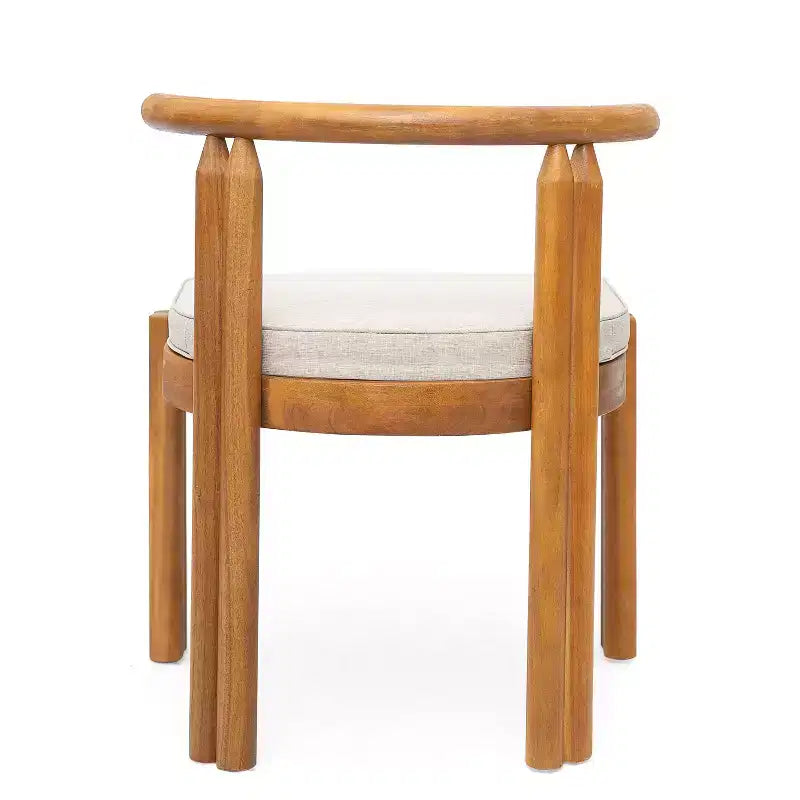 Set da pranzo da esterni a 7 pezzi Christopher Knight Home Varkael Rustic in legno di acacia con cuscini