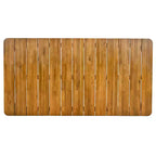 Christopher Knight Home Mordak Set da Pranzo Rustico da Giardino 7 Pezzi in Legno di Acacia con Cuscini