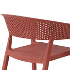 WestinTrends Playa, set da pranzo da esterni a 5 pezzi, con tavolo quadrato e sedie impilabili.