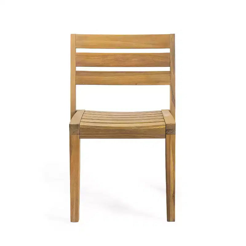 Christopher Knight Home Penelope Ensemble de salle à manger d'extérieur rustique 7 pièces en bois d'acacia avec table en rotin