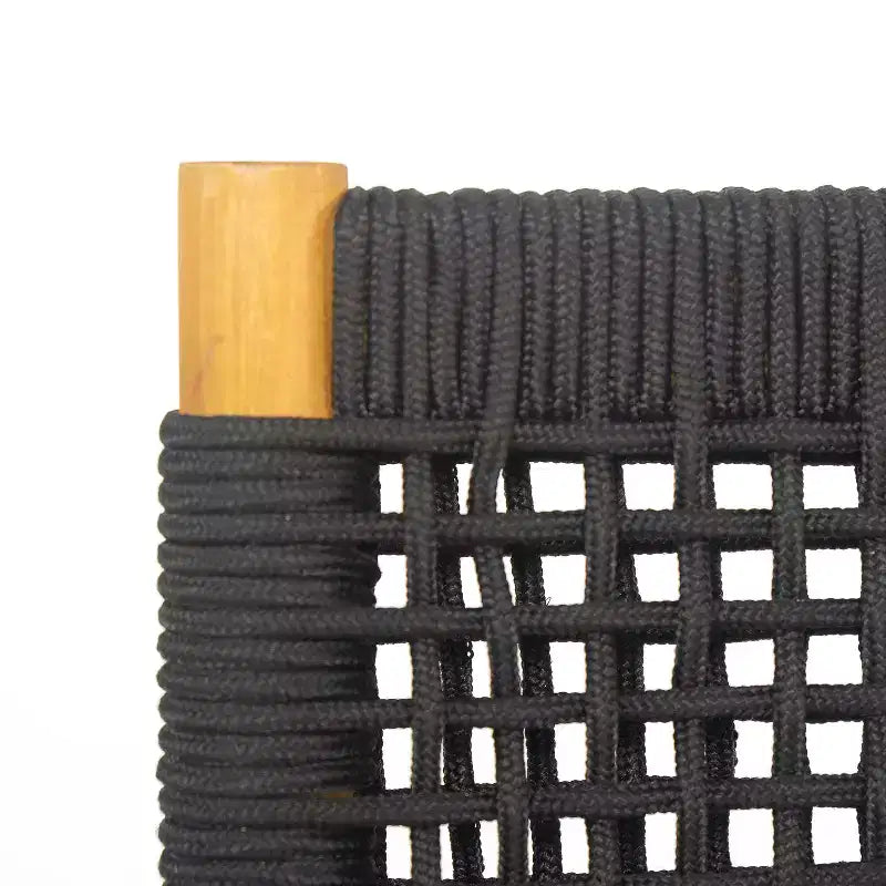 Set da pranzo da esterno Liliana Rustic 6 pezzi in legno di acacia con tavolo in rattan e cuscini di Christopher Knight Home