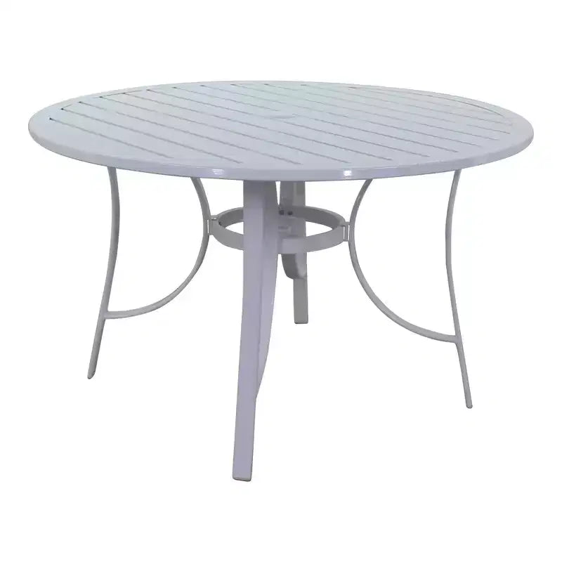 Set da pranzo rotondo da 48 pollici a 5 pezzi in stile Santa Fe Courtyard Casual con poltrone a dondolo girevoli in vimini Include un tavolo rotondo e 4 poltrone a dondolo girevoli in vimini