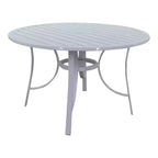 Set da pranzo rotondo da 48 pollici a 5 pezzi in stile Santa Fe Courtyard Casual con poltrone a dondolo girevoli in vimini Include un tavolo rotondo e 4 poltrone a dondolo girevoli in vimini