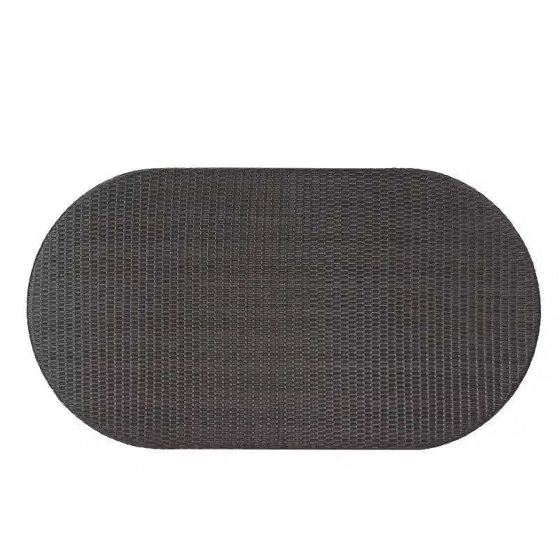 Christopher Knight Home Cypress Set da Pranzo da Esterno in Vimini 7 Pezzi con Cuscini