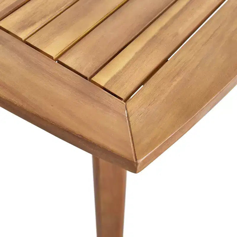 Christopher Knight Home Lagen Set da pranzo da 5 pezzi per esterni in legno di acacia e vimini