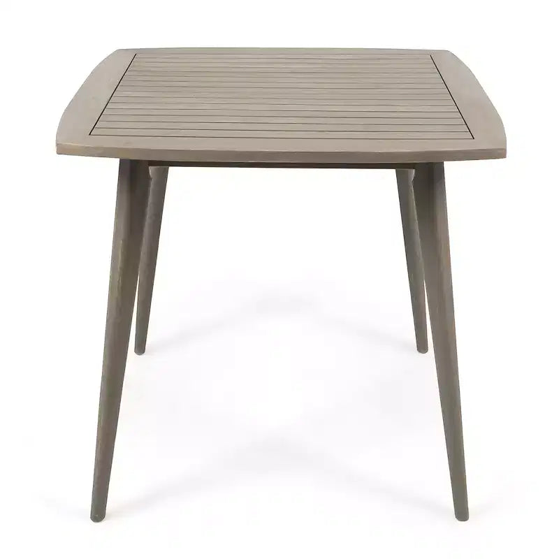 Christopher Knight Home Lagen Set da pranzo da 5 pezzi per esterni in legno di acacia e vimini