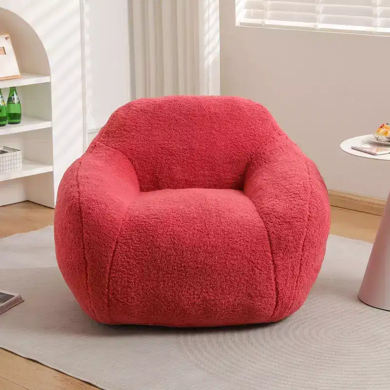 Canapé-poire confortable Okak avec accoudoirs, fauteuil-poire doux avec mousse à mémoire de forme, canapé futon capitonné pour salon, chambre à coucher