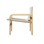 MAYEERTY Poltrona in rovere Poltrone moderne da salotto con struttura in legno massiccio per soggiorno, camera da letto, balcone