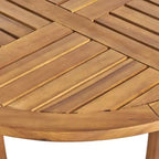 Christopher Knight Home Daisy Set da pranzo rustico da 3 pezzi in legno di acacia con sedie in vimini intrecciato