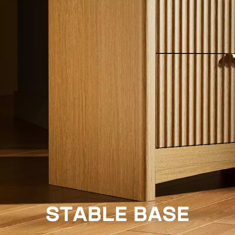 Cassettiera a 7 cassetti in legno con scorrimento fluido, soluzione di archiviazione moderna per camere da letto, soggiorni e corridoi