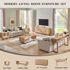 Table de chevet avec station de recharge, table de nuit en bois de 60 cm avec étagère ouverte, table d'appoint moderne pour salon et chambre à coucher