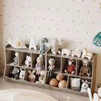 Mobile Organizer e Libreria in Legno - Scaffale a 5 Scomparti, Mobili per Asilo Nido, Cameretta, Armadietto per Bambini per Scuola Materna, Sala Giochi o Camera da Letto