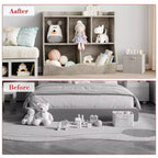 Mobile Organizer e Libreria in Legno - Scaffale a 5 Scomparti, Mobili per Asilo Nido, Cameretta, Armadietto per Bambini per Scuola Materna, Sala Giochi o Camera da Letto