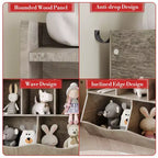 Mobile Organizer e Libreria in Legno - Scaffale a 5 Scomparti, Mobili per Asilo Nido, Cameretta, Armadietto per Bambini per Scuola Materna, Sala Giochi o Camera da Letto