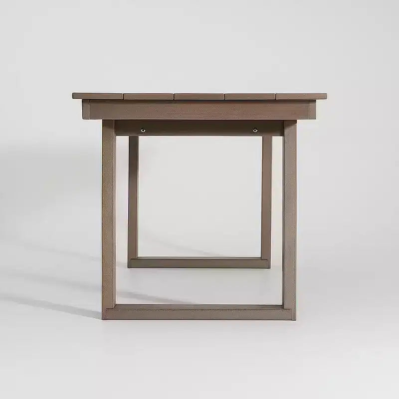 Set da pranzo da esterno Luma Rustic 7 pezzi GDFStudio