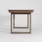 Set da pranzo da esterno Luma Rustic 7 pezzi GDFStudio