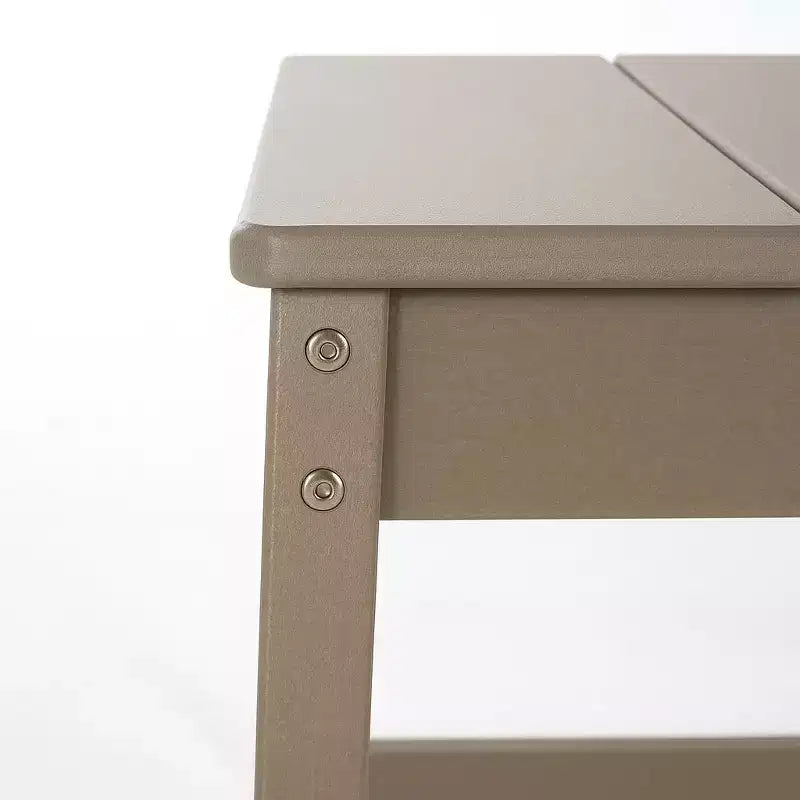 Set da pranzo da esterno Luma Rustic 7 pezzi GDFStudio