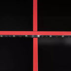 Lit mezzanine Luxystar Gaming avec bureau, lumières RVB et rangements, lit pleine grandeur peu encombrant pour adolescents et adultes