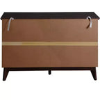 Cassettiera portaoggetti moderna GDFStudio Silas 47 in legno con 6 cassetti