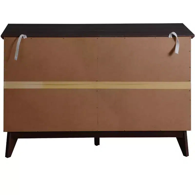 Cassettiera portaoggetti moderna GDFStudio Silas 47 in legno con 6 cassetti
