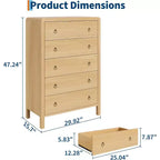 Cassettiera per Camera da Letto, Cassettiera Moderna per Armadio, Cassettiera per Vestiti in Legno, Organizzatore di Vestiti