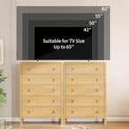 Cassettiera per Camera da Letto, Cassettiera Moderna per Armadio, Cassettiera per Vestiti in Legno, Organizzatore di Vestiti