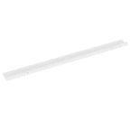 Mensola a muro set da 2 in MDF bianco 115 x 9 x 3 cm Montaggio a parete