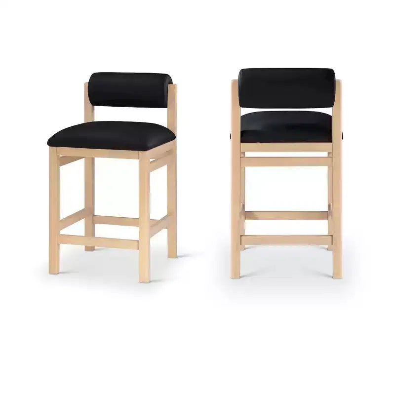 Tabouret de comptoir rembourré en similicuir Meridian Furniture, Roundhill
