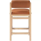 Tabouret de comptoir rembourré en similicuir Meridian Furniture, Roundhill
